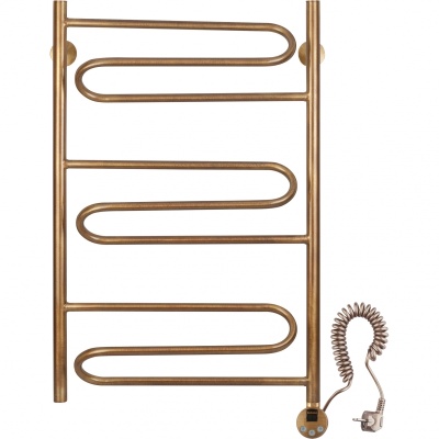 Электрический полотенцесушитель Secado Валенсия 50х80 Бронза