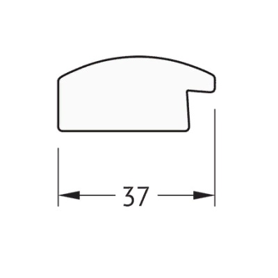 Зеркало Evoform Definite 130х70 Черный дуб