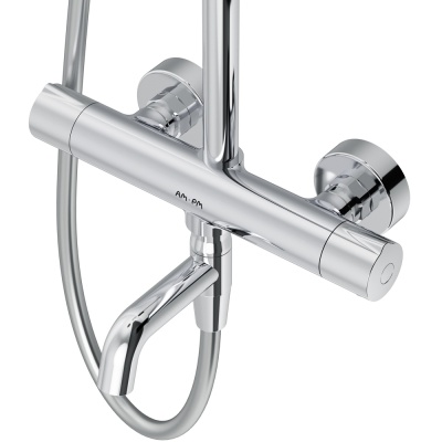 Душевая система AM.PM Chic 2.0 F0782A500 с термостатом Хром