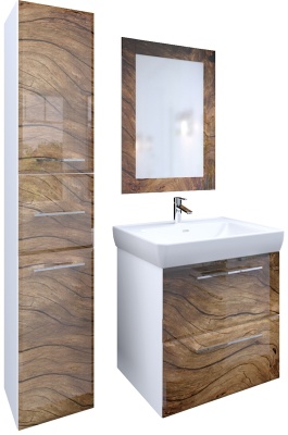 Тумба под раковину Marka One Visbaden 70П Wood