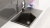Кухонная мойка KitKraken Sea Graphite 85 Темно-серая