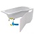 Фронтальная панель для ванны Excellent Be Spot 160 R OBEX.BSP16.WH