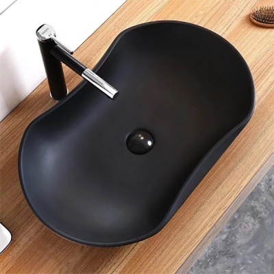 Раковина CeramaLux 66 9175AB Черная