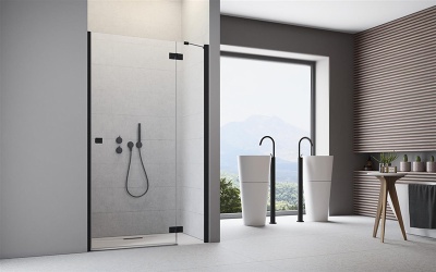 Душевая дверь в нишу Radaway Essenza New DWJ 120 L профиль Хром стекло прозрачное