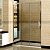 Душевая дверь в нишу WeltWasser WW600 S3 120 10000002739 L профиль Хром стекло прозрачное
