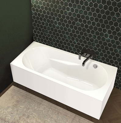 Акриловая ванна Riho Lazy 170х75 R BD7900500000000 без гидромассажа