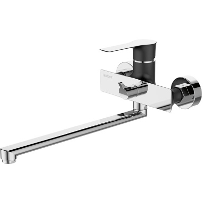 Смеситель для ванны Raiber R0061 универсальный Хром