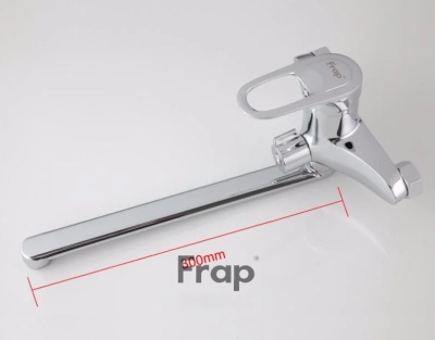 Смеситель для ванны Frap F22004 универсальный Хром