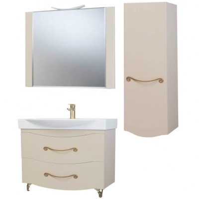 Тумба c раковиной Bellezza Сесилия 105 Капучино