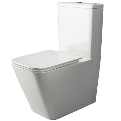 Унитаз компакт Ceramica Nova Cubic CN1803 с бачком и сиденьем Микролифт