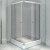 Душевой уголок Radomir 100x100 1-09-1-0-0-1190 профиль Белый стекло прозрачное Душевой уголок Radomir 100x100 1-09-1-0-0-1190 профиль Белый стекло прозрачное