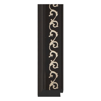 Зеркало Evoform Exclusive 115х55 Черный ардеко