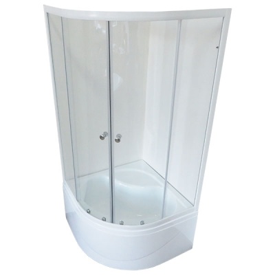 Душевой уголок Royal Bath BK 90х90 RB90BK-T с поддоном профиль Белый стекло прозрачное Душевой уголок Royal Bath BK 90х90 RB90BK-T с поддоном профиль Белый стекло прозрачное