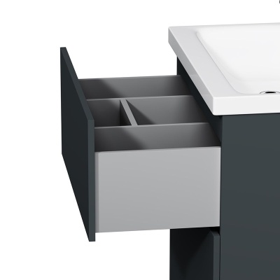 Тумба под раковину AM.PM Gem 60 M90FSX06022GM32 Графит матовый