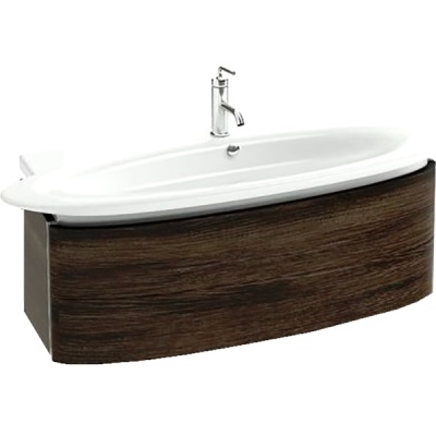 Тумба под раковину Jacob Delafon Presquile 100 EB1100-V13 подвесная Палисандр шпон