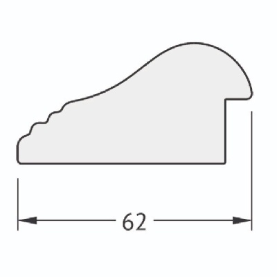 Зеркало Evoform Exclusive 81х51 Алюминий