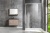 Душевая дверь Vincea Lugano VDS-1L130CL-1 130x195 профиль Хром стекло прозрачное