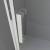 Душевая дверь Vincea Orta VPP-1O100CL 100x190 профиль Хром стекло прозрачное