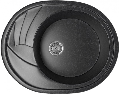Кухонная мойка Mixline ML-GM17-308 525118 Черная