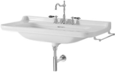 Раковина Kerasan Waldorf 4141K1bi/cr Белая