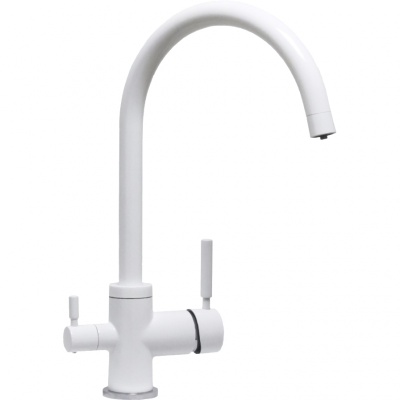 Смеситель для кухни Seaman Barcelone SSL-5385-Snow Белый