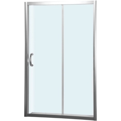 Душевая дверь в нишу AM.PM Bliss L 140x190 профиль Хром, стекло прозрачное