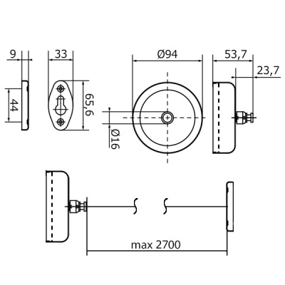 Сушилка для белья Veragio Gifortes VR.GFT-9010.CR Хром