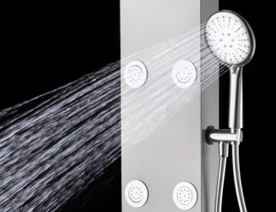 Душевая панель Aquanet Galaxy Shine 209997 Хром глянцевый