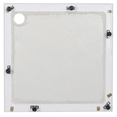 Душевой поддон из искусственного камня Aquanet Alfa Delta Cube 90x90 Белый