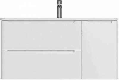 Тумба с раковиной Iddis Edifice 100 подвесная Белая