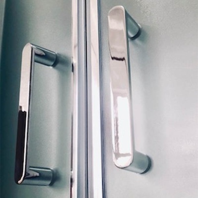 Душевая кабина Royal Bath BP 120х80 RB8120BP6-WC-CH-L стекло матовое задняя стенка Белая