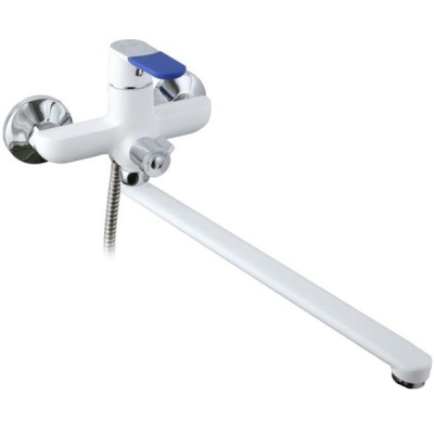 Смеситель для ванны Frap F2234 универсальный Белый Хром