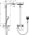 Душевая система Hansgrohe Raindance Select E 27127000 с термостатом Хром Душевая система Hansgrohe Raindance Select E 27127000 с термостатом Хром