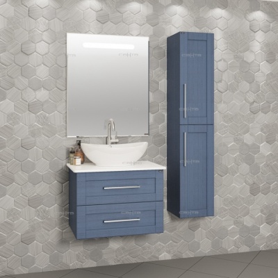 Шкаф пенал СанТа Венера 30 521002 подвесной Дуб адриатика