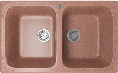 Кухонная мойка Mixline ML-GM23-307 525189 Терракот