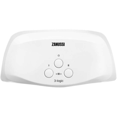Водонагреватель проточный Zanussi 3-logic 3,5 TS (душ+кран) Белый