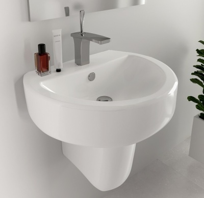 Раковина Sanita Luxe Best 55 BSTSLWB01 Белая