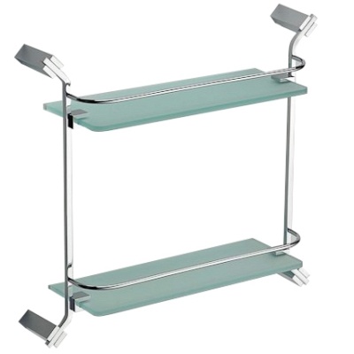 Полка стеклянная Schein Watteau 1212 Хром