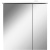 Зеркальный шкаф AM.PM Spirit V2.0 60 с подсветкой L Белый