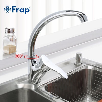 Смеситель для кухни Frap F4101 на шпильке Хром