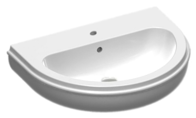 Раковина Azzurra Charme CHA270 bianco lucido