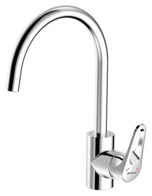 Смеситель для кухни Bravat Drop-D F748162C Хром