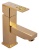 Смеситель для раковины Rav Slezak Royal1027.5Z золотой, с ручкой 10
