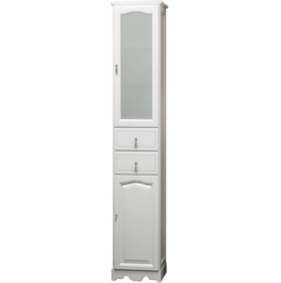 Шкаф пенал Opadiris Риспекто 30 R Z0000012642 Белая матовая ручки Хром