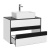 Тумба с раковиной Style Line Амстердам 80 ЛС-000010042 подвесная Белая матовая