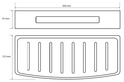 Полка корзина Bemeta Cytro 146208036 Хром