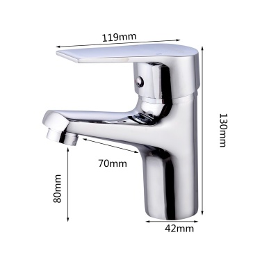 Смеситель для раковины River Lux R011 10000003153 Хром