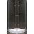 Душевой уголок Cezares Elena W-AS-2 80x80 ELENA-W-AS-2-80-C-Cr профиль Хром стекло прозрачное