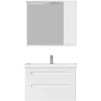 Тумба под раковину San Star Адель 80 173.1-1.4.1. подвесная Белая