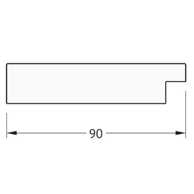 Зеркало Evoform Definite 90х70 Золотые дюны